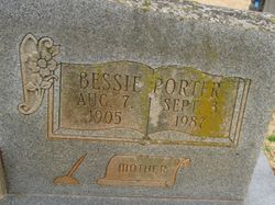 Bessie <I>Porter</I> Jamar 
