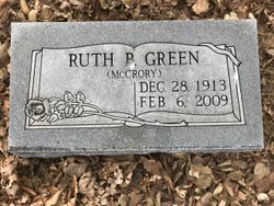 Ruth Bertha <I>McCrory</I> Green 