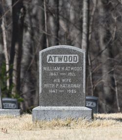 Ruth P <I>Hathaway</I> Atwood 
