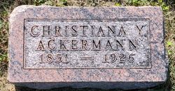 Christiana Y Ackermann 