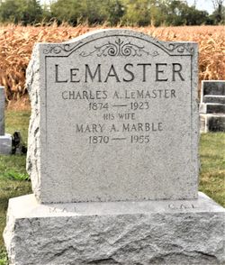 Mary A <I>Marble</I> Lemaster 