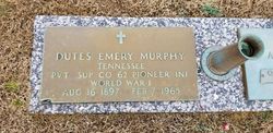 Eustes Emery “Dutes” Murphy 