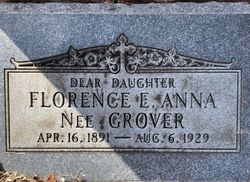 Florence E <I>Grover</I> Anna 
