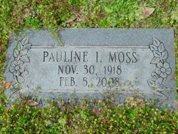 Eunice Pauline <I>Isaacson</I> Moss 