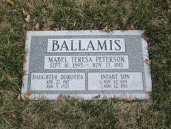 Mabel Teresa <I>Peterson</I> Ballamis 