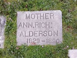 Ann <I>Richards</I> Alderson 