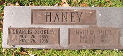 Charles Stokley Haney 