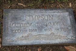 Mary <I>Anderson</I> Simpson 