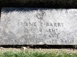 Frank E Barry 