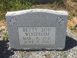 Betty Lou Woodham 