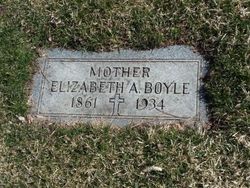 Elizabeth A. <I>McWeeny</I> Boyle 