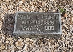 Sallie <I>Taylor</I> Olinger 