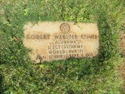 Robert Webster Comer 