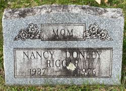 Nancy <I>Donley</I> Riggar 
