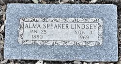 Maude Alma “Daisy” <I>Speaker</I> Lindsey 