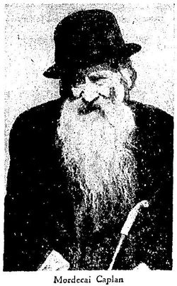 Rabbi Chaim Mordecai Caplan 
