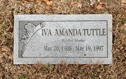 Iva Amanda <I>Standridge</I> Tuttle 