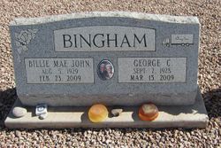 Billie Mae <I>John</I> Bingham 