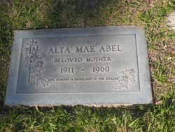 Alta Mae <I>Arbaugh</I> Abel 