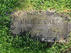 Ollie F <I>Cogan</I> Carr 