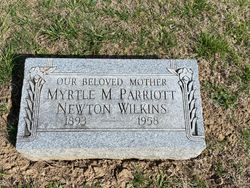 Myrtle Marie <I>Parriott</I> Wilkins 