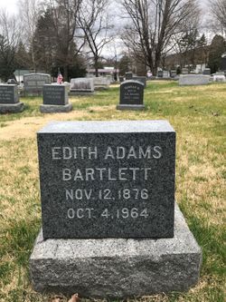 Edith Evangeline <I>Adams</I> Bartlett 