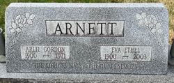 Eva Ethel <I>Tennant</I> Arnett 