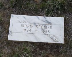 Marie “Mary” Kramer 
