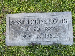 Bessie Louise <I>Vermillion</I> Houts 