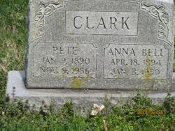 Anna Bell <I>Greenlee</I> Clark 