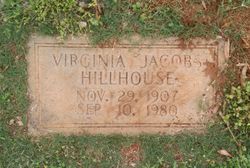 Virginia <I>Jacobs</I> Hillhouse 