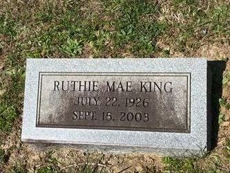 Ruthie Mae <I>Earlywine</I> King 