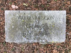 Warren Emerson Creamer 