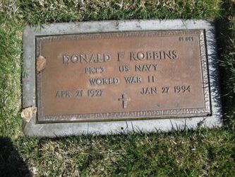 Donald F Robbins 