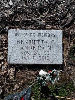 Henrietta Christina <I>McPhail</I> Anderson 