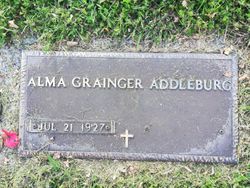 Alma <I>Grainger</I> Addleburg 