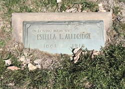 Estella Levie <I>Thompson</I> Alldridge 