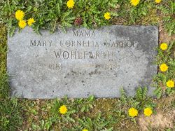 Mary Cornelia <I>Jarboe</I> Wohlfarth 
