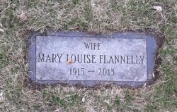 Mary Louise <I>Saunders</I> Flannelly 