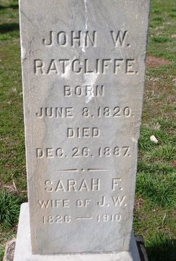 Sarah F. <I>Reams</I> Ratcliffe 