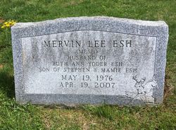 Mervin Lee “Mesh” Esh 