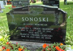 Frances L <I>Bannon</I> Sonoski 