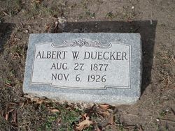 Albert W Duecker 