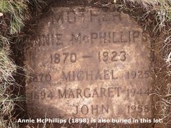 Annie <I>McNally</I> McPhillips 