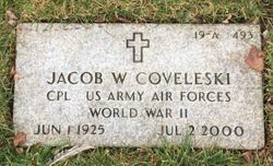 Jacob W Coveleski 