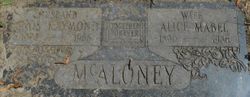 Alice Mabel <I>Colbourn</I> McAloney 