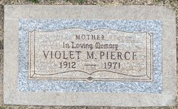 Violet Margaret <I>Bradford</I> Pierce 