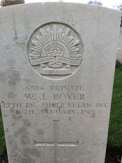 Pvt William John “Bill” Boyer 