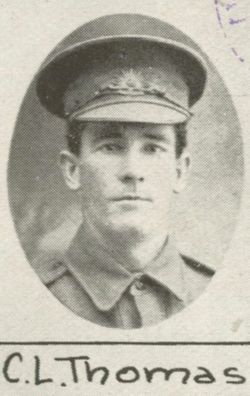 Pvt Charles Llewelyn Thomas 