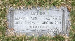 Mary Elayne FitzGerald 